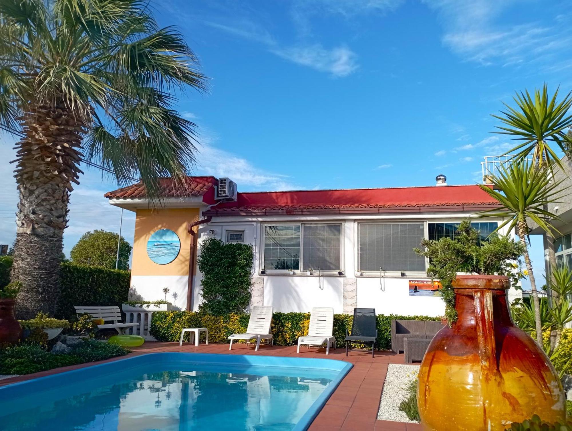 A Casa Dell' Artista Villa Fiumicino Buitenkant foto