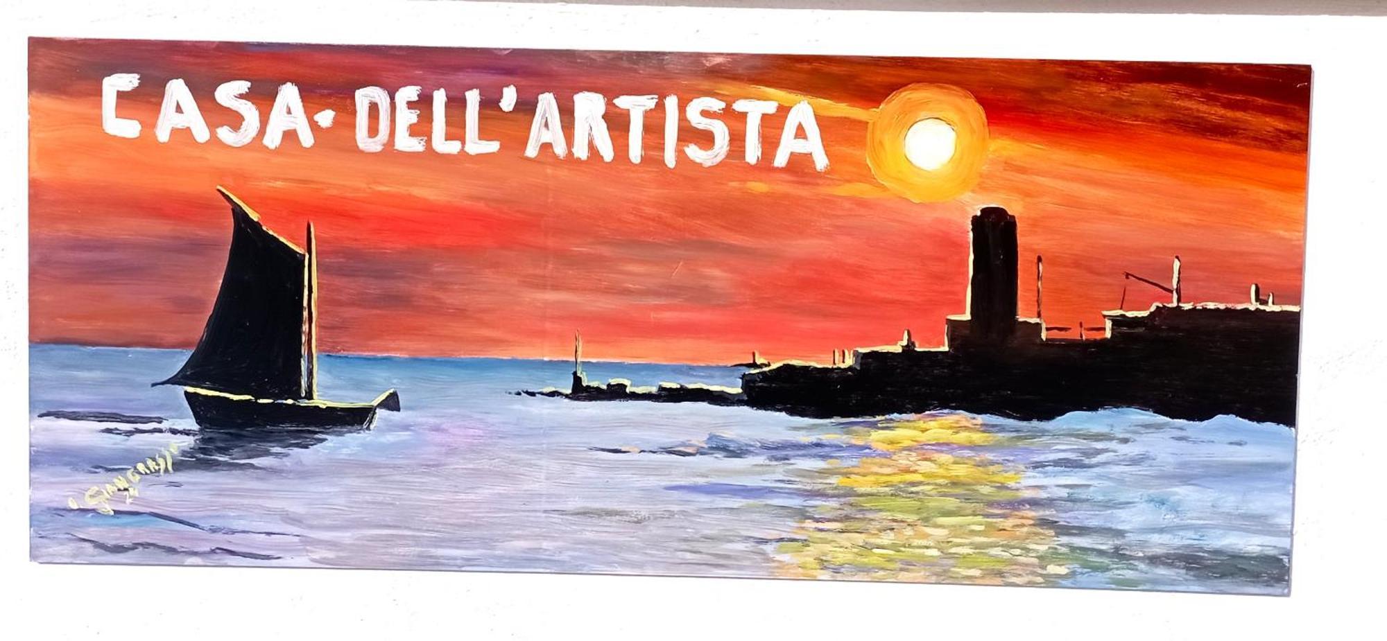 A Casa Dell' Artista Villa Fiumicino Buitenkant foto